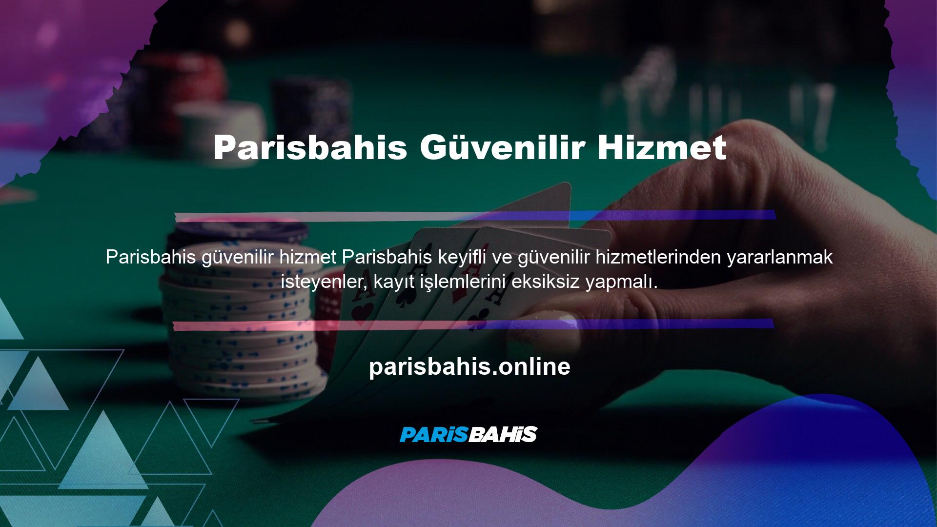 Casino şirketi, kayıt işlemlerinde belirli koşullar ve şartlar belirleyerek bu süreci yönetiyor